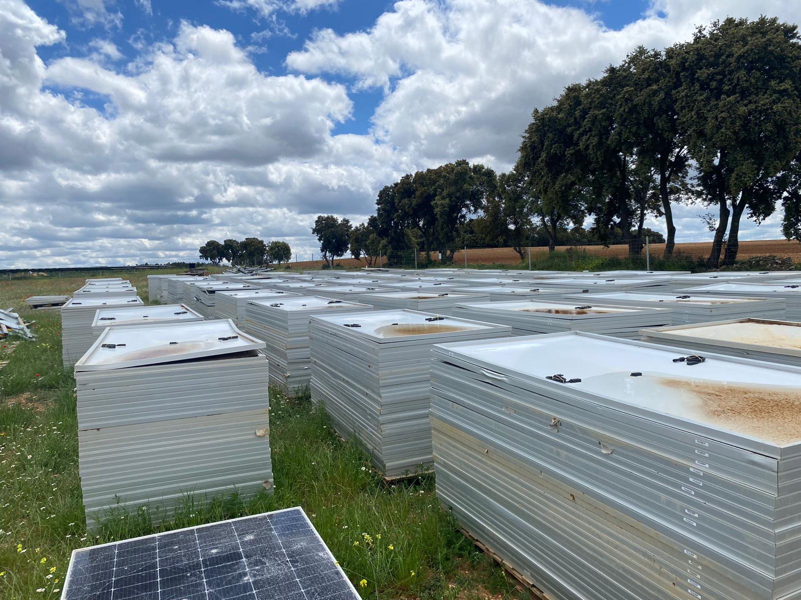 Supply and Sale of Used Solar Panels to a Factory